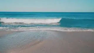 Sea Sand, Blue Water & Waves || 4k Nature || Beautiful Nature || Daily Problem Solution