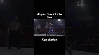 Abyss Black Hole Slam Compilation #abyss #prowrestling