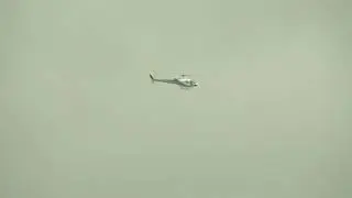 Former Karnataka Chief Minister H D Kumaraswamy's traveling helicopter has made a land emergency in