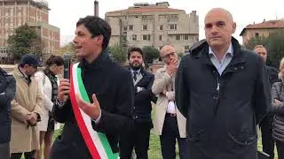 Inaugurata la pista di atletica allo Stadio Santa Giuliana di Perugia.