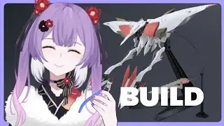 【GUNPLA】HG IBO Mobile Armor HASHMAL Build Stream - Build and Chat!