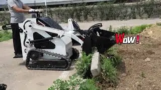 New Mini Skid Steer Loader&mdash;4 in 1 Bucket