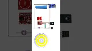 Ttp223 Touch Sensor Switch On /Off Circuit Diagram || #ttp223 #touchswitch #diyprojects #shorts #diy