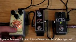 Xotic EP Booster vs EHX Soul Food (HD)