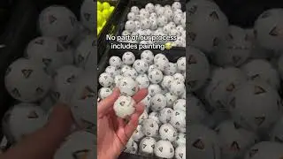 Are we selling balls with a fresh layer of paint?
