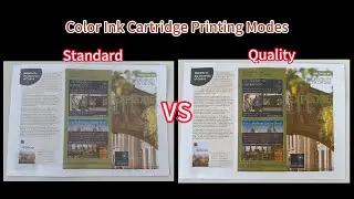 Q8 Color Ink Cartridge Two Printing Modes