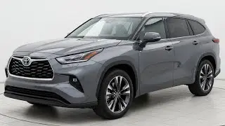 Обзор Toyota Highlander 2026 года | Гибридная силовая установка, расход топлива, интерьер, цена и...