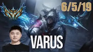 UZI KR Challenger Match &mdash; Varus Struggles to Make an Impact, Holding Back His Frustration!