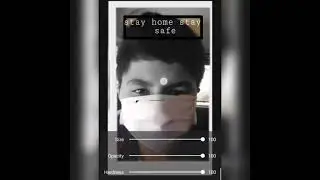 stay home stay safe editing by PicsArt