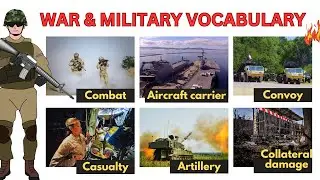 War & Military Vocabulary in English I English Vocabulary with Pictures and Explanation