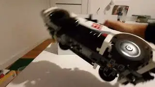 LEGO Technic White Corvette (42093 Color MOD & RC MOD in one)