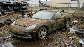 Chevrolet Corvette C6 ASMR Full Restoration | Deep Clean, Rust Fix, Paint, Polish (4K)