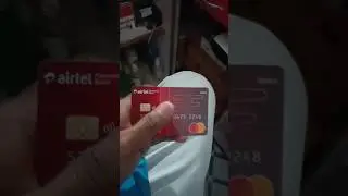 airtel payment bank atm card  unboxing #debitcard #airtelpaymentbank #unboxing