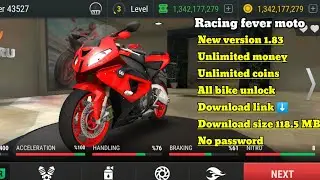 Racing fever moto unlimited money and coins | Racing fever Moto mod APK  v.1.83 |
