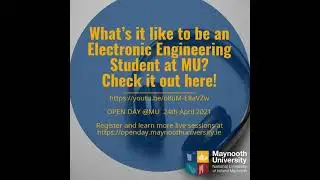 What&rsquo;s it like to be an Electronic Engineering Student at MU? Check it out here!
