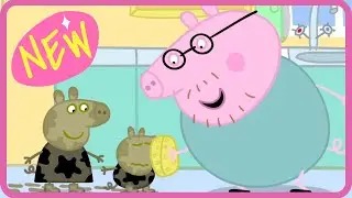 Muddy Puddles 🐽 Let&rsquo;s Jump In! | Peppa Pig | S1E1 | Kids Learning Videos