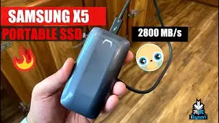 Samsung X5 Thunderbolt 3 Portable SSD Review : 2800 MB/s