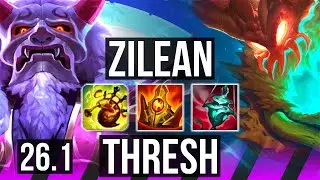 ZILEAN & Seraphine vs THRESH & Yunara (SUP) | EUW Master | 26.1