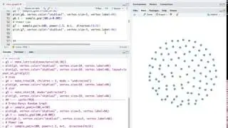 Specifying Built-In Graphs in igraph for R