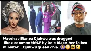 Watch as Bianca Ojukwu was dragged like a th!£F by Dele Alake....Ojukwu queen chia..🙆‍♀️😳🥹😢
