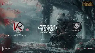 #Primeleague | Fall Split | Gruppe 7.31  | Spieltag 6 | Pandaric Ruhestand vs teamKR | VOD