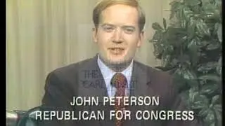 John (Charles) Peterson [Republican] 1974 Campaign Ad 