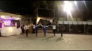 Berta Düğününde Gençlerden Temur Ağa Oyunu