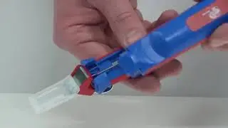 Weicon Tools Cable Stripper No 4-28 H with Hook Blade - Changing Blades