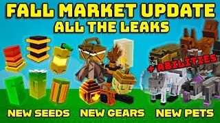 🪐 SPACE SQUIRREL, LEAF BLOWER, AND MORE - ALL NEW LEAKS FOR FALL MARKET UPDATE IN GROW A GARDEN