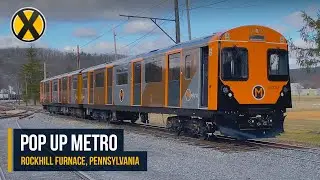 Ex-London Underground D78 Stock in Pennsylvania: Pop Up Metro Class 230 BEMU