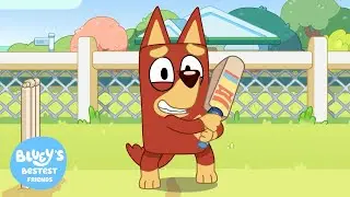 Cricket 🏏 | New Series 3 Clip | Bluey's Bestest Friends - Official Channel