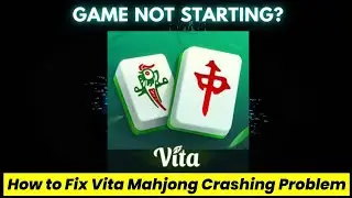 Fix Vita Mahjong App Crashing Issue on Android I 100% Working Solution