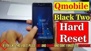 Qmobile Black Two Hard Reset | Pattern Unlock | 2018