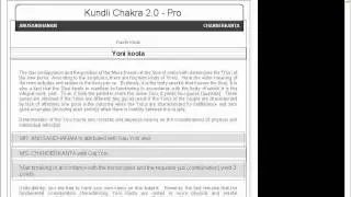 Kundli Chakra 2 - special Birth data page with data entry and charts all together on Single page
