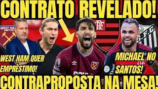 🚨CONTRATO DE PAQUETÁ COM O FLAMENGO REVELADO! MICHAEL INDO PARA O SANTOS! FLAMENGO CAMPEÃO DE 1987!