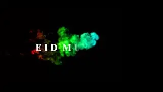 Eid Mubarak Pure CSS Text Reveal From Smoke Animation Effect web design tutorial ||Coding Room||