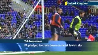 British PM David Cameron says 'Yid Army' football chants can be okay if not motivated by hate