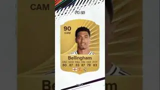 BELLINGHAM EVOLUTION CARD ON FIFA #fifa #eafc25