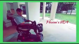 Yusof on Phoenix HD 4-Wheel Mobility Scooter