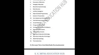 RGPV 3rd Sem Top Important Questions | All Subjects | Must Watch  | @S.K.MitraEducationHub