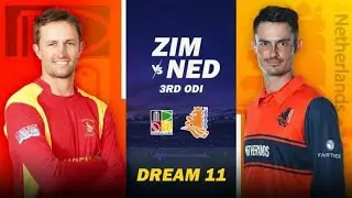 Zimbabwe vs Netherlands 3rd ODI 2023 Highlights | Zim vs NED