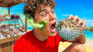 Eating the World&rsquo;s WEIRDEST Foods for 24 Hours!! | Stokes Twins