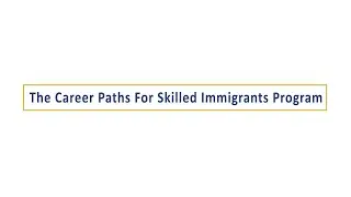 Career Paths For Skilled Immigrants