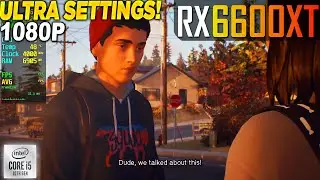 Life is Strange 2  RX 6600 XT - 1080p Ultra,