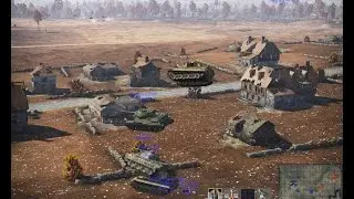 War Thunder Spawn Glitch launches Tank  (Battle of H&uuml;rtgen Forest)