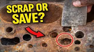 Scrap or Save? Restoring a Heavily Rusted Engine Block