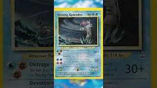 The First Shiny Pok&eacute;mon Cards in Pok&eacute;mon TCG