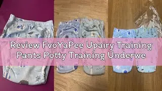 Review FvoYaPee Upairy Training Pants Potty Training Underwear for Boys Girls,Toddler Potty Pants fo