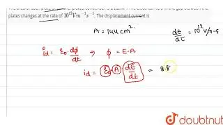The area of each plate of parallel plated condenser is `144 cm^(2)`. The electrical field in the gap