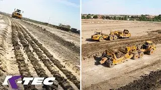 Scraper Site Preparation for Housing Development